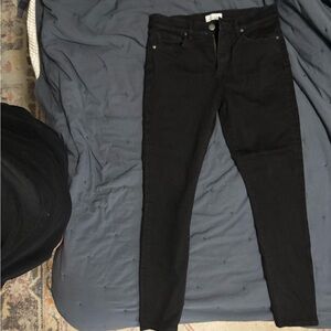 LOFT Women's Classic Black Skinny Jeans